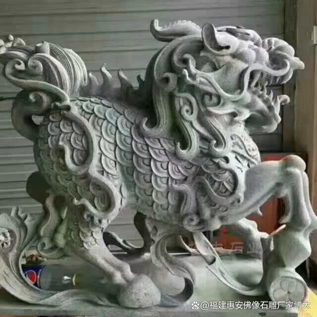 位置详解：最佳摆放点与注意事项k8凯发国际入口石雕麒麟安放(图6)