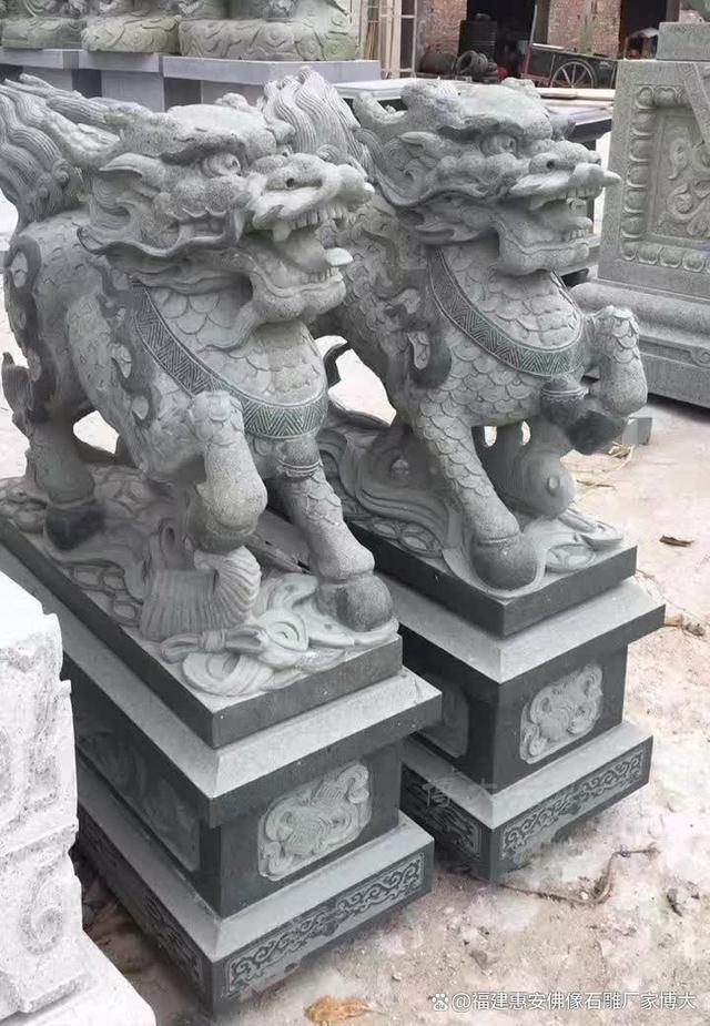 位置详解：最佳摆放点与注意事项k8凯发国际入口石雕麒麟安放(图10)